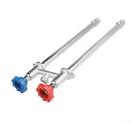 Espiga sin congelación para uso exterior que proporciona agua fría y caliente con tubo de hierro macho de 1/2 pulgada y accesorios GHT macho de 3/4 pulgadas (dinero largo)