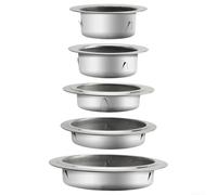 Espigas de brida eficientes para ventiladores extractores de ventilación, resistentes a altas temperaturas y factores externos (80 mm)