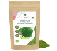 Espinaca Orgánica en Polvo (250g), Espinacas en Polvo Secas y Molidas Suavemente, Espinacas de Cultivo Orgánico, 100% Naturales y Puras, Veganas