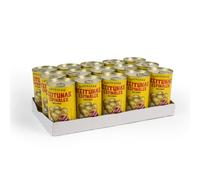 Espinaler Aceitunas Rellenas 350 gr - Aceitunas Rellenas - Olivas Verdes Rellenas para Cocinar - Encurtidos y Aperitivos - Aceitunas Gourmet - 15 Pack