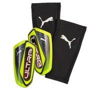 PUMA Espinilleras de fútbol con mallas ULTRA Flex, Accesoiros, Amarillo, S S