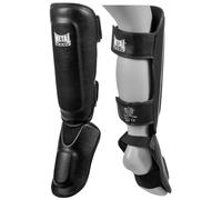 METAL BOXE - Espinilleras con protección de pie Black Furious, L