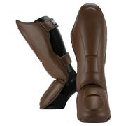 Espinilleras de cuero para boxeo tailandés Super Pro Guardian S