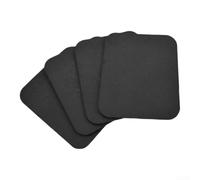 Espinilleras de esquí, 4 piezas de insertos acolchados suaves, forros flexibles para botas para aliviar el dolor, snowboard, hockey, color negro, 15 x 12,5 cm