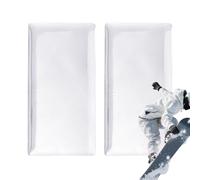 Espinilleras de esquí, dos piezas equipo de protección para snowboard, protector de tibias para zapatos de esquí, para hockey, snowboard, patinaje, hielo, mujeres y hombres, fútbol