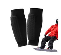 Espinilleras de esquí | Equipo de protección de piernas de esquí | Espinilleras de fútbol | para snowboarders, ciclistas de parque, profesionales, entusiastas del esquí, deportes de invierno, atletas