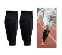 Espinilleras de Fútbol,1 Par Protectores Tibias de fútbol Espinilleras Fútbol Calcetines Elásticas para Hombres, Mujeres y jóvenes (L)