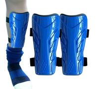 Espinilleras de fútbol: equipo de protección de pantorrilla de fútbol, almohadillas para piernas que absorben los golpes, diseño ligero y duradero, equipo de material seguro para hombres, mujeres