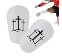 Espinilleras de fútbol para | Equipo antideslizante de absorción de impactos, equipo de protección para fútbol, para niños, baloncesto, tenis, boxeo, kickboxing, ciclismo de montaña, senderismo