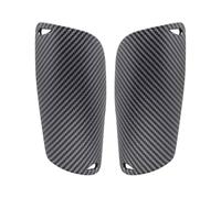 Espinilleras de fútbol protector de pantorrilla | Protección de pantorrilla de fibra de carbono con absorción de fuerza para niñas, niños, jóvenes, adolescentes
