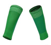 Espinilleras de fútbol sobre la rodilla para hombre, malla de algodón de poliéster transpirable con agarre de silicona antideslizante para entrenamiento deportivo de fútbol, medias de apoyo elásticas