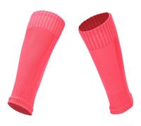 Espinilleras de fútbol sobre la rodilla para hombre, malla de algodón de poliéster transpirable con agarre de silicona antideslizante para entrenamiento deportivo de fútbol, medias de apoyo elásticas