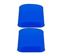 Espinilleras Futbol 1 par de Correas Silicona for espinilleras fútbol, Soporte for, Banda for, Correr, Ciclismo y Deportes(Blue,60mm)