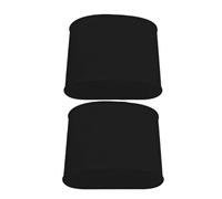 Espinilleras Futbol 1 par de Correas Silicona for espinilleras fútbol, Soporte for, Banda for, Correr, Ciclismo y Deportes(Black,60mm)