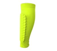Espinilleras Futbol 1 par de espinilleras Panal for fútbol, Protectores, Mangas Deportivas for Leggings, Equipo Protector(Green-1Pcs,L)