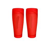 Espinilleras Futbol Espinilleras de fútbol, 1 par, Soporte for piernas y Calcetines for Adultos(Red,S)