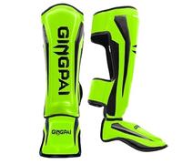 Espinilleras Kick Boxing Muay Thai, Espinilleras para Artes Marciales, Espinilleras Kick Boxing Protección, Protectores Piernas Ajustables para Adultos Hombres Y Mujeres C,L