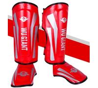 Espinilleras Kick Boxing Protección, Protectores De Piernas para Artes Marciales, Espinilleras Muay Thai, Acolchados para Muay Thai/Kickboxing/MMA Training and Sparring C,M