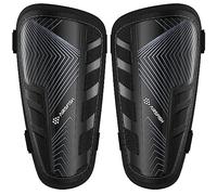 Espinilleras Kids Soccer Certificado CE Airsfish Espinilleras Ligeras, Duraderas y Antideslizantes con Correas Ajustables, Espinilleras de Fútbol de Alta Resistencia, para Niños y Niñas, Color Violeta