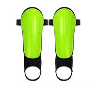 Espinilleras para adultos hechas de polipropileno y espuma EVA con protección completa del tobillo (verde)