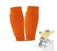 Espinilleras para adultos y adolescentes, almohadillas de protección de piernas de espuma EVA transpirable, leggings elásticos anticolisión