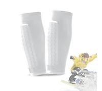 Espinilleras para adultos y adolescentes, almohadillas de protección de piernas de espuma EVA transpirable, leggings elásticos anticolisión