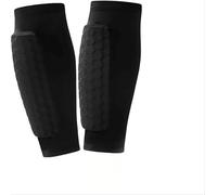 Espinilleras para niños y hombres, espinilleras, esquiar, transpirables y antideslizantes, tiras de silicona antideslizantes, estabilidad, para adolescentes y adultos (F, M)