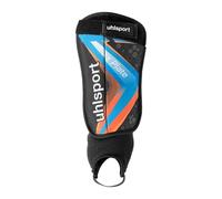 Espinilleras uhlsport Flex Plate para niños y Adultos - Espinilleras de fútbol ultraligeras con protección para los Tobillos - Amortiguadores, Acolchados y Protectores