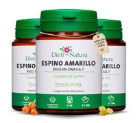 Espino Amarillo 2000 mg - 60 Perlas | Aceite de Semillas de Hippophae Rhamnoides | Omega 7 Natural, Vitamina E y Ácidos Grasos | Belleza, Piel y Mucosas | Complemento Alimenticio Dieti Natura (3)