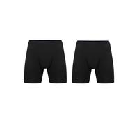 Espionage 2 Pack Boxer Shorts Big & Tall Bamboo (U010D) Negro/Azul 2XL-8XL