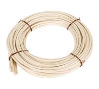 Espiral de Ratán Natural 500g/Rollo 5mm Rollo Redondo de Ratán, Bastón de Reparación para Silla de Mimbre, Cesta de Mimbre y Proyectos de Manualidades DIY