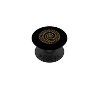 Espiral Dorada Fibonacci Secuencia Geometría Amante Matemáticas PopSockets PopGrip Adhesivo