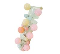 Espiral Hair Ties, Elastic Coil Bands, sin creased Ponytail Holders For All Hair Types, Impermeables y elásticos, diseñados para hacer que tu niña tenga estilo de pelo