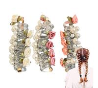 Espiral Hair Ties for Women | Sin Abismo Elásticos Espiral - Pasadores para Chicas Adolescentes Deporte Escuela