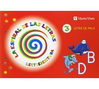 Espiral Letras. Lectoescritura 3 Letra Palo (La Espiral de Las letras) - 9788468214528