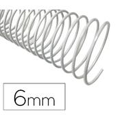 Espiral Metalico Q-Connect Blanco 64 5:1 6 mm 1mm (200 Uds)