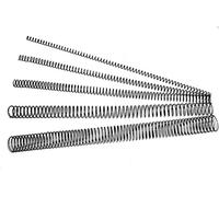 Espiral metalico yosan negro paso 64 5:1 16 mm calibre 1,20 mm