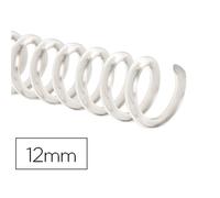 Espiral Plastico Q-Connect Transparente 32 5:1 12Mm 1,8Mm Caja De 100 Unidades