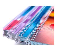 Espiral plastico q-connect transparente 32 5:1 6mm 1,8mm caja de 100 unidades - KF18757