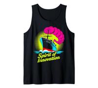 Espíritu de Innovación Neon Cruise Design Camiseta sin Mangas