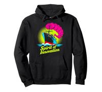 Espíritu de Innovación Neon Cruise Design Sudadera con Capucha