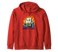 Espíritu de Poker Mind of Steel - Enfoque irrompible Sudadera con Capucha