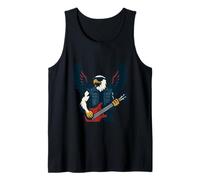 Espíritu de Rock Eagle del Poder y la Libertad estadounidenses Camiseta sin Mangas