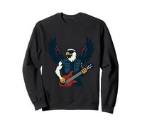 Espíritu de Rock Eagle del Poder y la Libertad estadounidenses Sudadera