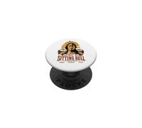 Espíritu del Toro Sentado Jefe Nativo Americano Lakota Sioux PopSockets PopGrip Adhesivo