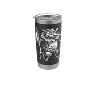 Espíritu folclórico demoníaco de montaña Rhibesal Vaso térmico de acero inoxidable de doble pared