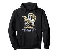 Espíritu Guerrero Ininterrumpido - Viking Fight Cáncer de Pulmón - Nór Sudadera con Capucha