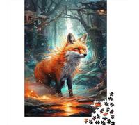Espíritu mítico Fox_2 Rompecabezas Clásico 1000 Piezas para Aficionados Fin De Semana, Decoración Interior, Regalo Mujeres, Decoración Mural De Fiesta 70x50cm/1000pcs