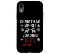 Espíritu navideño Cargando Juegos Divertidos 67 Meme para Gamer Feo Carcasa para iPhone XR