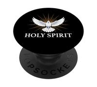 Espíritu Santo Paloma Presencia Divina Camino Cristiano PopSockets PopGrip Adhesivo